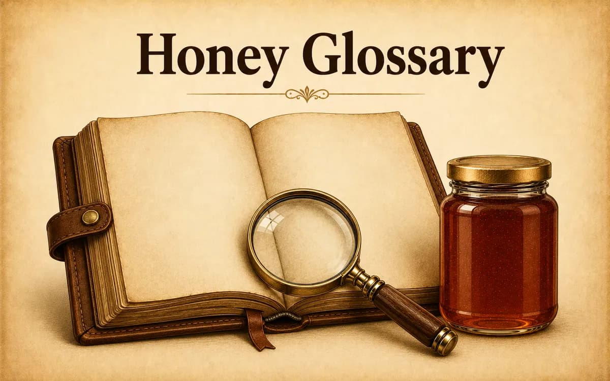 Honey Jargon: A Glossary of honey Terms