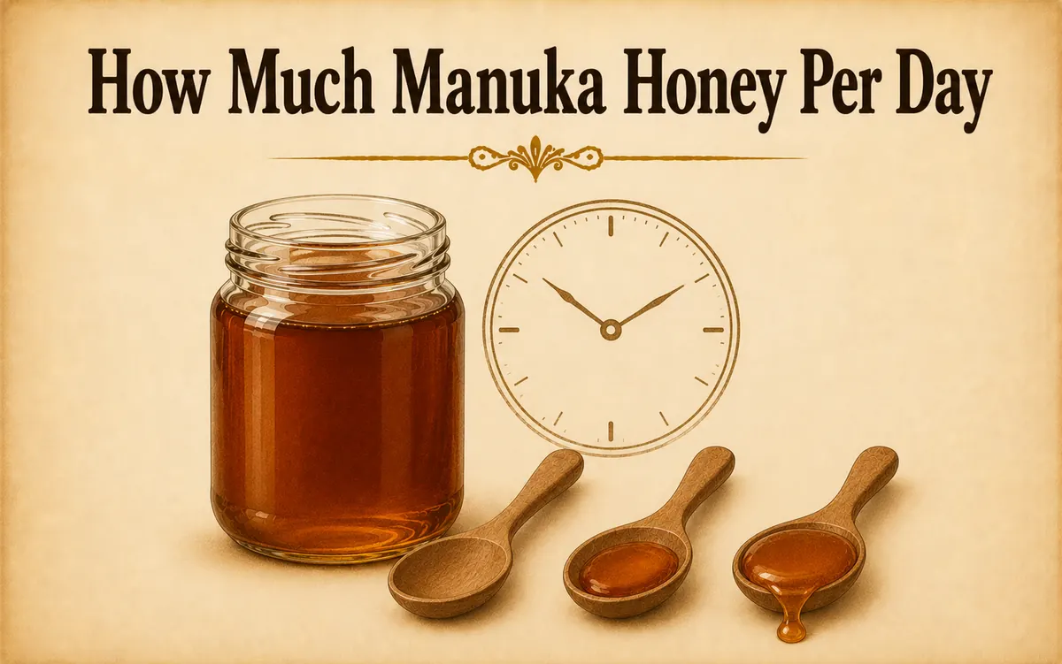How Much Manuka Honey Per Day Is Best?