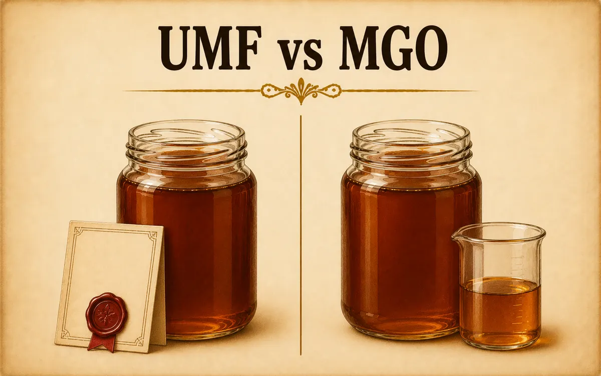 Manuka Honey UMF vs MGO: How the Two Grading Systems Compare