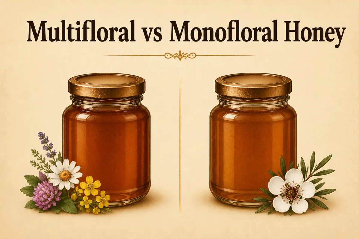 Multifloral vs Monofloral Honey: The Real Difference
