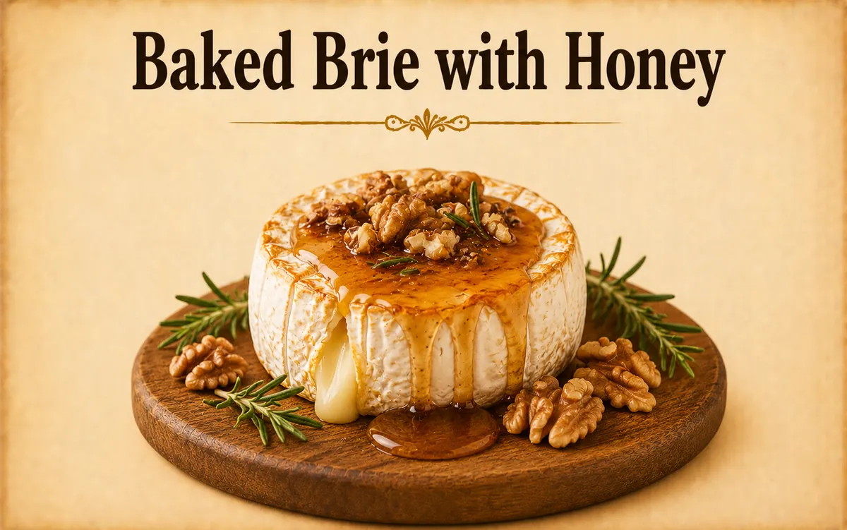 Baked Brie with Honey