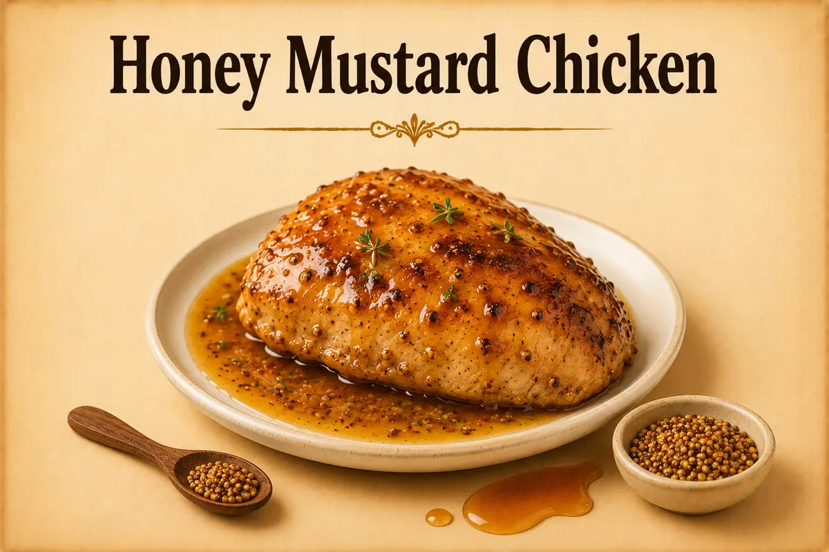 Baked Chicken in Honey Mustard Sauce Recipe