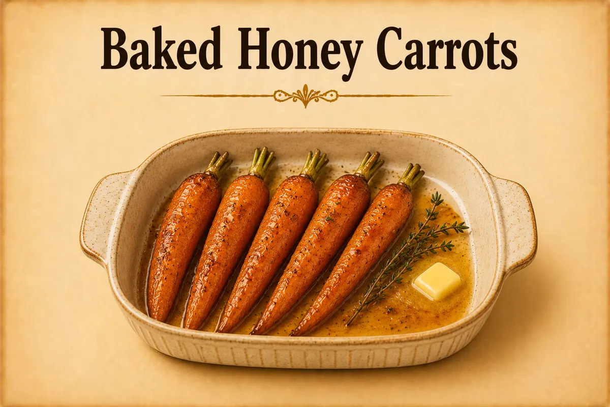 Baked Honey Carrots