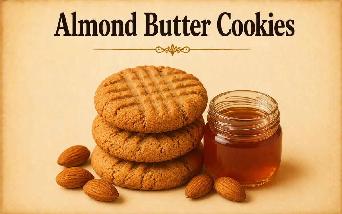 Manuka Almond Butter Cookies