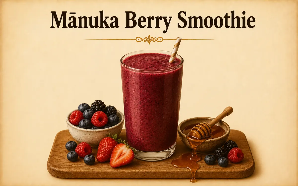 Manuka-Berry Protein Smoothie