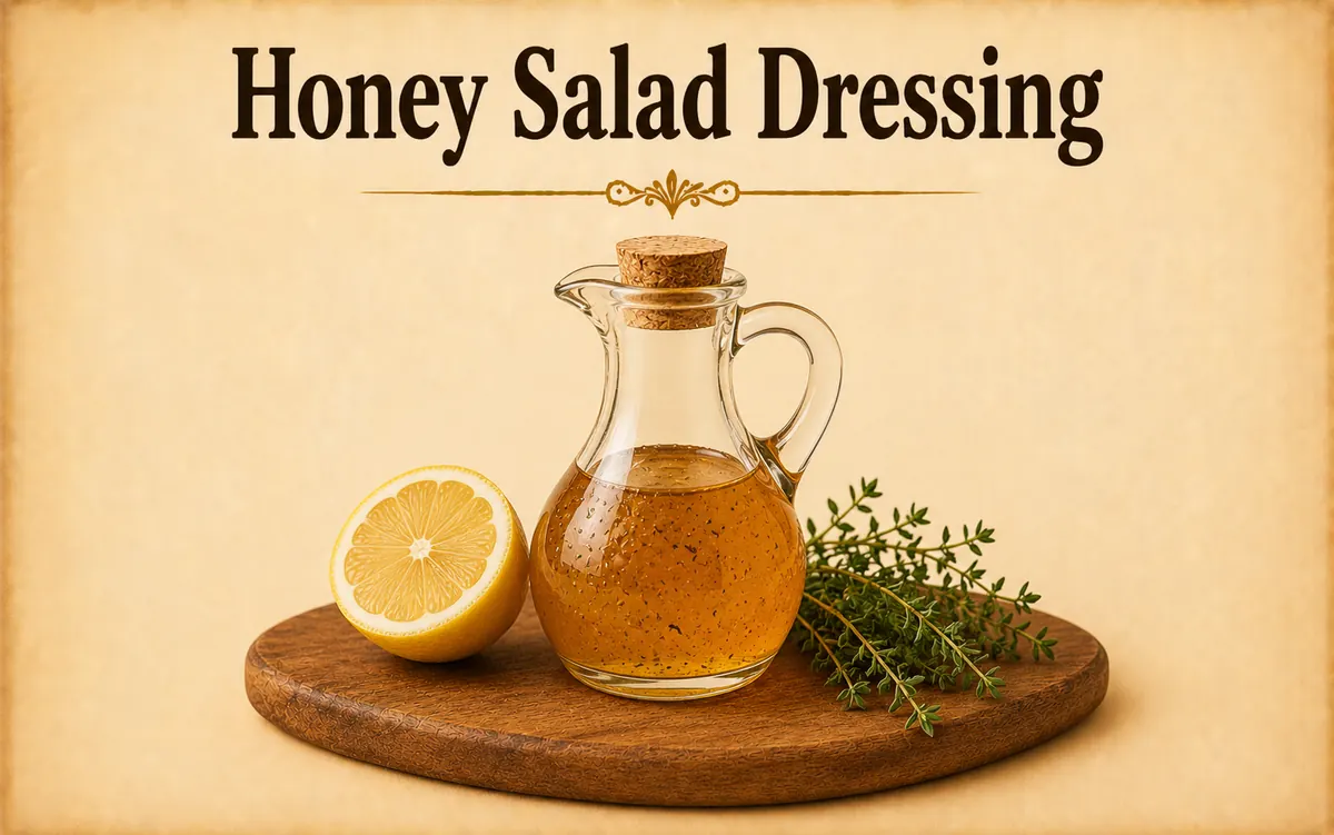 Manuka Honey Salad Dressing For Summer