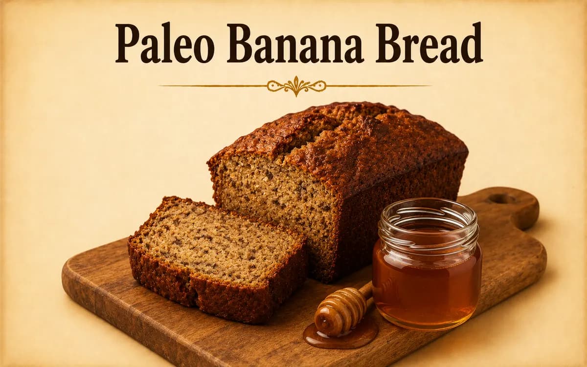 Paleo Banana Bread with Manuka Honey