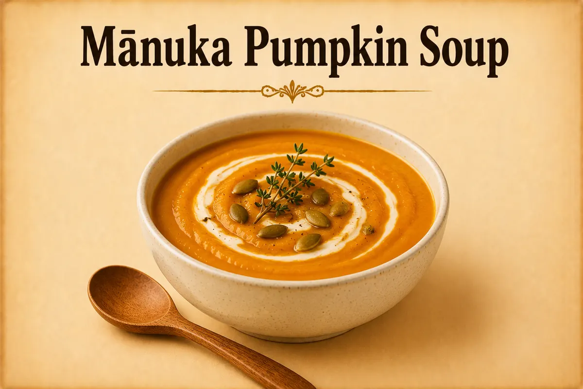 Winter Warming Manuka Honey Pumpkin Soup